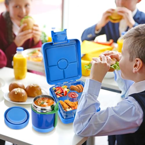 Bento Lunch Box Set With 10oz Soup Thermo