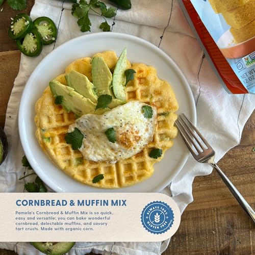 Pamela's Gluten Free Cornbread & Muffin Mix (72 Ounce)