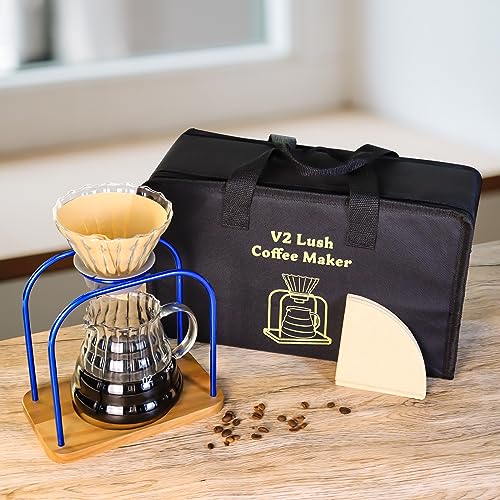 Pour Over Coffee Maker Stand with Coffee Drip