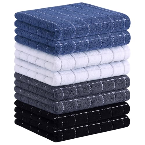 100% Cotton Terry Kitchen Towels (8 Count)