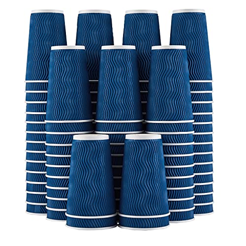 16 oz Coffee Cups 90 Pack (90 Count)