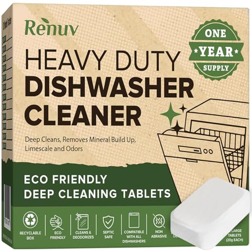Coffee Maker Cleaner + Dishwasher Cleaner Bundle (24 Count)