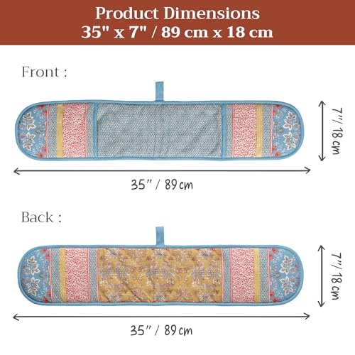 Double Oven Mitts 100% Cotton Double Oven Glove
