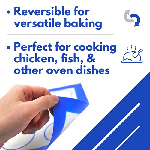 Silicone Baking & Cookie Mats 2 Pack