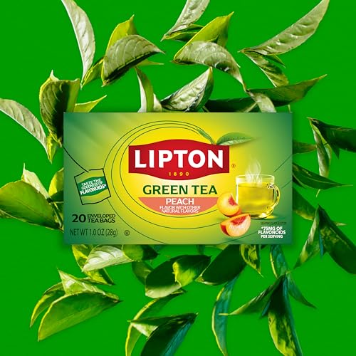 Peach Green Tea Bags (20 Count)