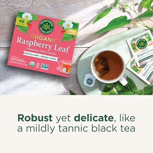 Organic Raspberry Leaf (48 Count)