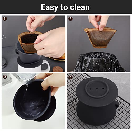Silicone Pour Over Coffee Dripper