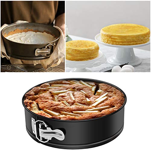 9 Inch Nonstick Springform Pan Cheesecake Pan with Removable Bottom