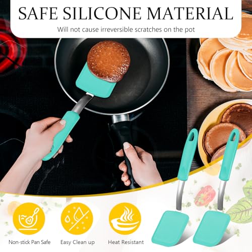 2 Pcs Mini Silicone Cookie Brownie Spatula (2 Count)