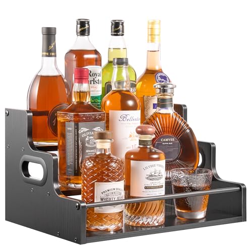 3 Tier Liquor Bottle Display Shelf
