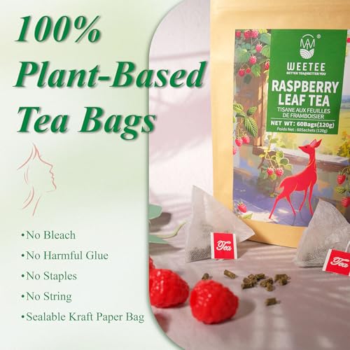 Red Raspberry Leaf Tea Bags (60 Count)