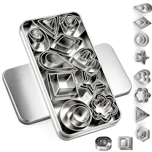 30Pcs Mini Cookie Cutter Set (30 Count)