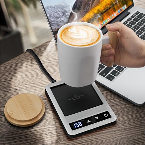 Coffee Mug Warmer & Mug Set 2025