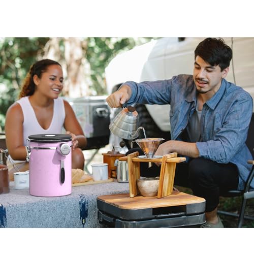 38OZ Coffee Canister for ground coffee with Date Tracker