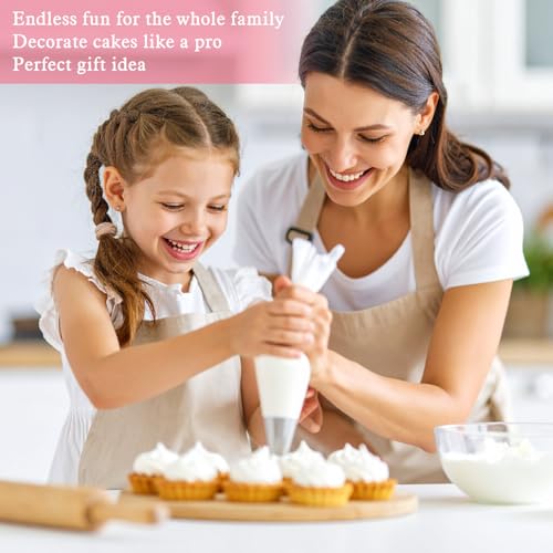 7 Pcs Small Round Piping Tips Set