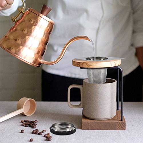 Two Pack Tea Infuser Basket Stainless Steel Tea Strainer Tea Filter With Small Strainer And Lid Tea Diffuser For Loose Tea Superior Brewing Experience