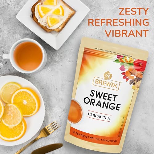 Sweet Orange Hibiscus Tea Bags (25 Count)