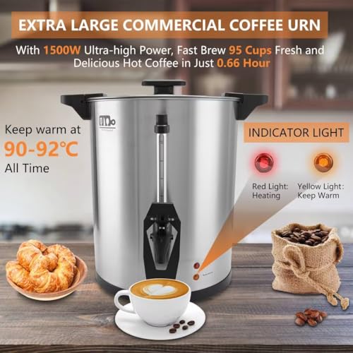 95 Cup 16L 4.23Gallon Commercial Coffee Urn