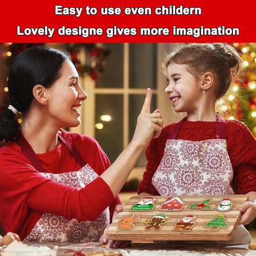 3D Christmas Cookie Cutters (8 Count)