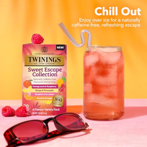 Sweet Escape Fruity Herbal Tea Variety (120 Count)