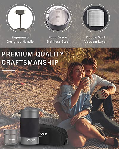 POLIVIAR French Press Coffee Maker