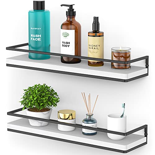 Floating Shelves Wall Mounted Set of 2 (2 Count)