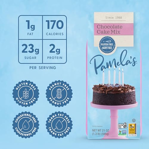 Pamela's Gluten Free Chocolate Cake Mix (126 Ounce)