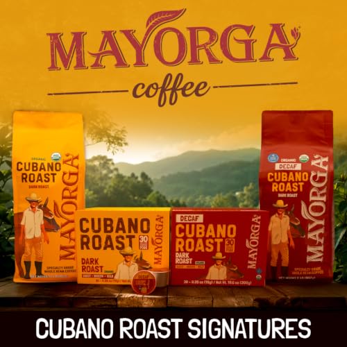 Decaf Dark Roast 5lb Bag Cafe Swiss Water Decaffeinated Cubano Roast 100% Arabica Whole Coffee Beans (80 Ounce)