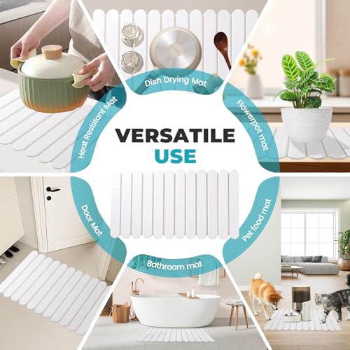 Extral Large Quick Dry Stone Drying Mat for Kitchen Counter