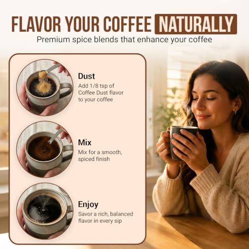 Coffee Dust Spicy Papa Flavoring Powder (2 Ounce)