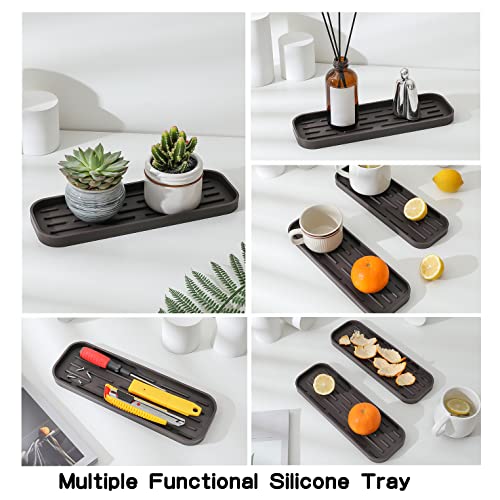 Silicone Kitchen Sink Organizer Tray for Multiple Usage