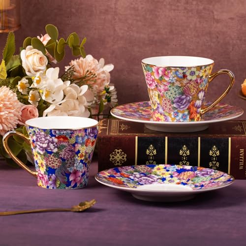 Tea Cup and Saucer (2 Count)