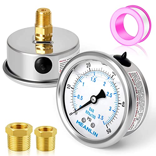 0~50Psi Stainless Steel 1