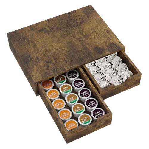 Wooden Coffee Pod Holder Drawer