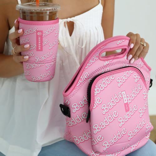 JavaSok Iced Coffee & Cold Soda Insulated Neoprene Cup Sleeve