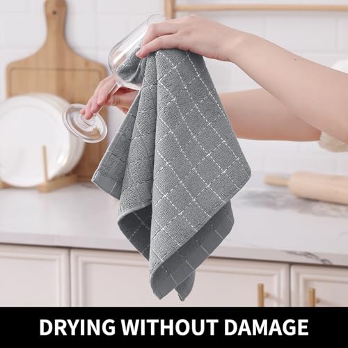 100% Cotton Terry Kitchen Towels (6 Count)