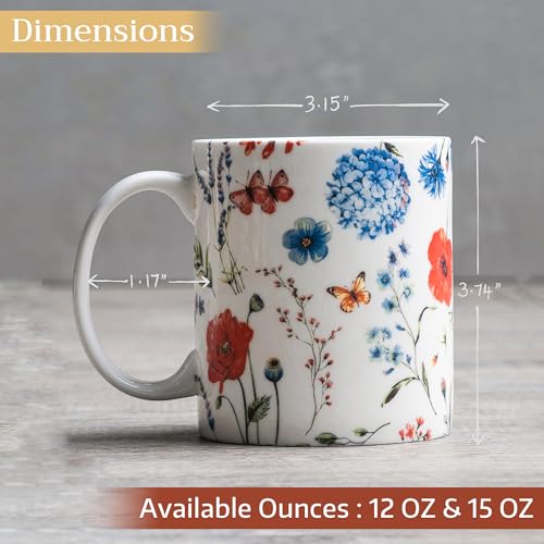 Coffee Mug with Handles Tea Cups