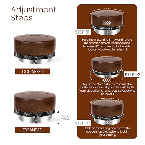 53.3mm Espresso Distributor 54mm
