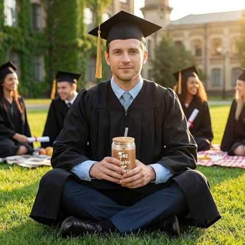 12 Pack Graduation Gifts Glass Cups (12 Count)