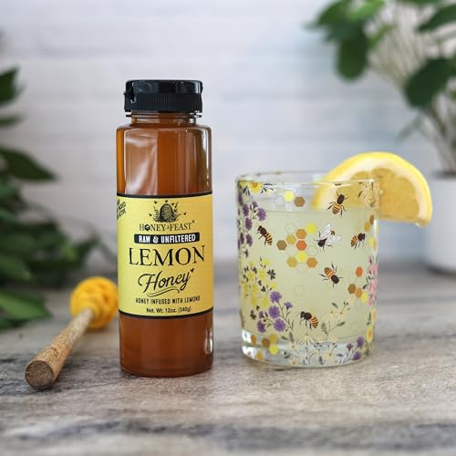 Organic Lemon Honey 12oz (12 Fl Oz)