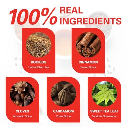 Rooibos Chai Tea Bags (50 Count)