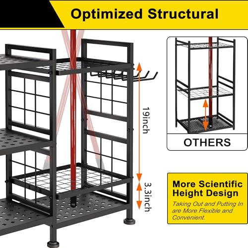 6 Tier Garden Tool Organizer