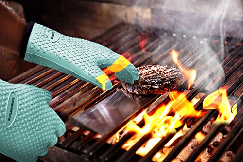 S Silicone Smoker BBQ Gloves (2 Count)