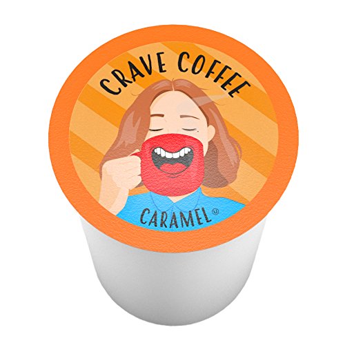 Flavored Coffee Pods Compatible with 2.0 K (40 Count)