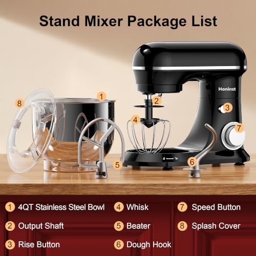 4QT Electric Stand Mixer