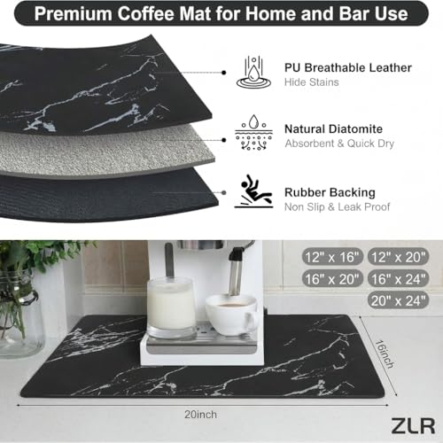 Coffee Bar Mat for Coffee Station