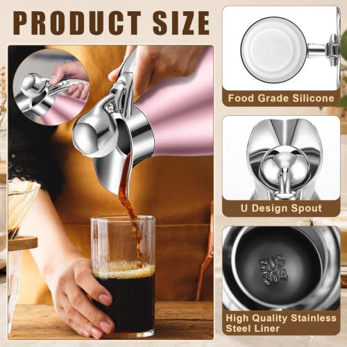 2 Pcs 68oz Thermal Coffee Carafe