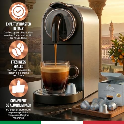 Gran Caffè Garibaldi Espresso Pods (50 Count)