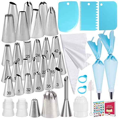 Piping Bags and Tips Set