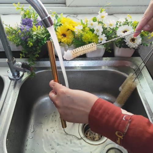 Bottle Brushes Thin Long Handle X 4 (4 Count)